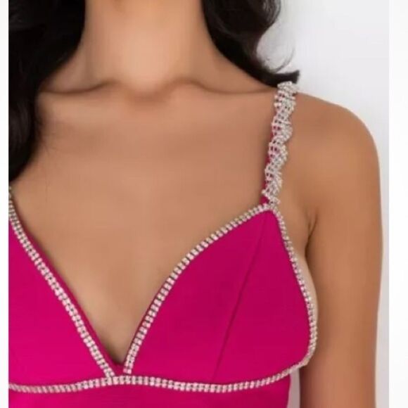 NWT Akira Rhinestone Dress (size Medium) - Picture 4 of 11